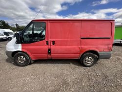 EFFICIENCY MEETS POWER: 2008 FORD TRANSIT 260 SWB TDCI 85PS MOT: APRIL 2024 (NO VAT ON HAMMER)