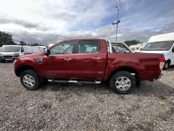 RESILIENT RED WORKHORSE: 2014 FORD RANGER LIMITED- ONLY 100K MILES * (NO VAT ON HAMMER)