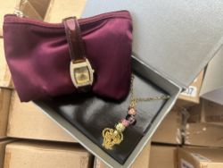 30 X LADIES DAZZLE WATCH PURSE AND NECKLACE SETS