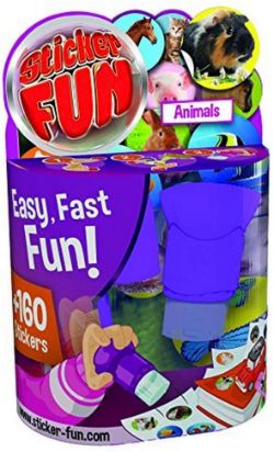 100 X STICKER FUN ANIMAL