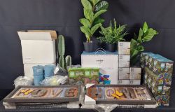 BRANDED PREMIER SUMMER CLEARANCE STOCK LIGHTS, PLANTS, GLASSES, GAMES + MORE
