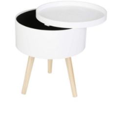 OTTOMAN SIDE TABLE BRAND NEW BOXED