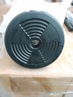 P70 - GYM WEIGHT SET, AND WEIGHTS
