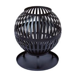 BRAND NEW PREMIER BLACK METAL FIRE PIT BASKET 52CM