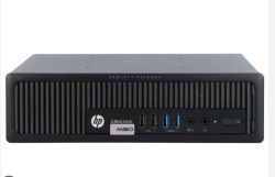 GRADE B HP ELITEDESK 800 G1 USDT INTEL CORE I5-4570S 2.90GHZ 4GB 120GB DVD/RW WIN 10