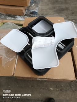 BOX 4 FLAT LED PANEL ROOF SUCTION LAMP