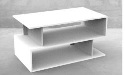 TV STAND IN WHITE BRAND NEW BOXED