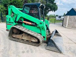 BOBCAT T650 TRACKED SKIDSTEER *YEAR 2015, 2068 HOURS* C/W 2 SPEED