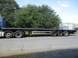 MONTRACON GENUINE FLAT BED TRAILER MOT NOV 23 DRUM BRAKES PLATFORM POST SOCKETS
