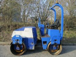 BOMAG BW 120 100 80 VIBRATING ROLLER RIDE ON BENFORD TEREX TV 800 1200