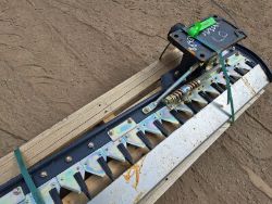 HEDGE CUTTER FINGER BAR / NOT FLAIL TRIMMER / FOR MINI DIGGER - EXCAVATOR