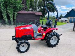 MASSEY FERGUSON 1523 COMPACT TRACTOR *1321 HOURS* C/W ROLE BAR