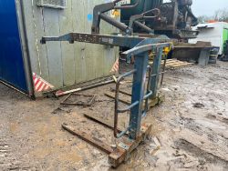 CONQUIP SWINGING PALLET FORKS FOR DIGGER EXCAVATOR WAGON TRUCK FORKLIFT LORRY