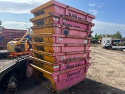 4 YARD WASTE CHAIN SKIP WAGON TRUCK LORRY RECYCLING AUCTION IS FOR 1 X SKIP