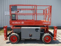 2015 SKYJACK SJ 6826 SCISSOR LIFT ACCESS PLATFORM CHERRY PICKER MEWP GENIE 6832