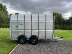 IFOR WILLIAMS 7FT HIGH CATTLE HORSE TRAILER