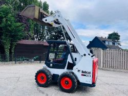 BOBCAT S510 4WD SKIDSTEER *2958 HOURS, YEAR 2015* C/W BUCKET
