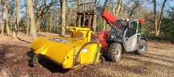JCB SC240 HYDRAULIC TELEHANDLER FORKLIFT SWEEPER UNIT 2015 3CX 4CX