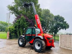 MANITOU MLT627T 4WD TELEHANDLER * AG-SPEC , YEAR 2008, 2304 HOURS * C/W PUH