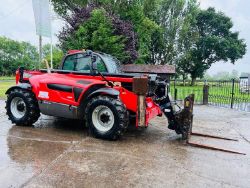 MANITOU MT1440 4WD TELEHANDLER * YEAR 2015 , 14 METER REACH *