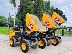 JCB 1THT 1 TON HIGH TIP DUMPER *YEAR 2016 * C/W ROLE BAR *CHOICE OF THREE