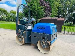 BENFORD TVH1200DLF DOUBLE DRUM ROLLER *1941 HOURS* C/W ROLE BAR