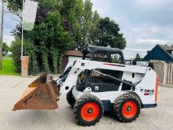 BOBCAT S510 4WD SKIDSTEER *3388 HOURS, YEAR 2015* C/W BUCKET