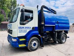 DAF LF55.180 4X2 LORRY C/W JOHNSTON SWEEPER BODY
