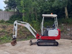 TAKEUCHI TB216 MINI DIGGER 1.6 TON, 2017, 1.5 3 TON