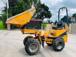 THWAITES 1 TON HIGH TIP 4WD DUMPER *YEAR 2011, 771 HOURS