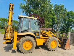 JCB 3CX SUPER 4WD BACKHOE DIGGER C/W EXTENDING DIG & 4 WHEEL STEER