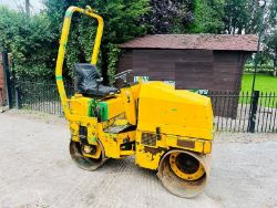 AMMAN CH-4900 DOUBLE DRUM ROLLER C/W ROLE BAR