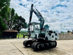 HYMAC TRACKED EXCAVATOR C/W 5 TINE SCRAP GRAB