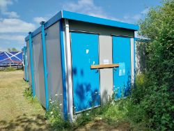 PORTABLE TOILET CABIN 12FT X 9FT - FREE DELIVERY NATIONWIDE