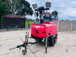 VT1 TOWABLE LIGHTING TOWER * YEAR 2013 * C/W LED LIGHTS