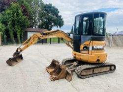 CASE CX27B *ZERO SWING* TRACKED EXCAVATOR C/W 3 X BUCKETS