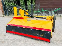 BOMFORD 3830 FLAIL HEDGE CUTTER *TO SUIT EXCAVATOR QUICK HITCH*