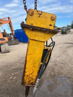 2008 ARROWHEAD HYDRAULIC BREAKER PECKER 60 MM PINS JCB HITACHI EXCAVATOR DIGGER
