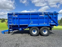 STEWART GX16-21S 16 TON HIGH SPEED GRAIN TRAILER - IMMACULATE - 560 TYRES