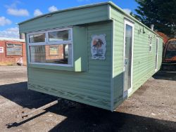 COSALT 29 X 10 STATIC CARAVAN 2 BEDS OFF SITE SALE FREE DELIVERY 60 MILES RADIUS