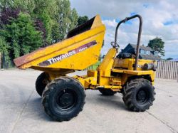 THWAITES ALLDRIVE 6000 4WD DUMPER C/W ROLE BAR & PERKINS ENGINE
