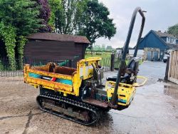 YANMAR C10R TRACKED DUMPER *849 HOURS* C/W 3 WAY TIP & ROLE BAR
