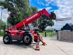 MANITOU MT1335SL 4WD TELEHANDLER *13 METER REACH* C/W PALLE TINES