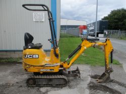 JCB 8008 MICRO DIGGER 0.8 TON EXCAVATOR CAB MINI MIDI JCB