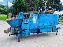 SCHWING WP750-18 STATIC CONCRETE PUMP *427 HOURS* C/W DETUZ ENGINE