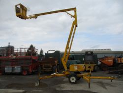 HI-SPEC 1275 TOWABLE CHERRY PICKER SCISSOR LIFT ACCESS PLATFORM TRAILER