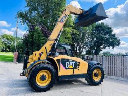 CATERPILLAR TH406AG 4WD TELEHANDLER *AG-SPEC , YEAR 2010* C/W BUCKET