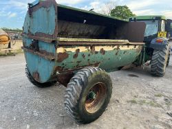 MAJOR MUCK SPREADER ROTAR SPREADER MANURE MUCK SLINGER FORD JOHN DEERE TRACTOR