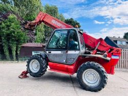 MANITOU MT1233S 4WD TELEHANDLER *12 METER REACH* C/W PALLET TINES