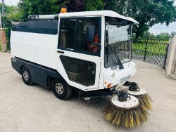 JOHNSTON 4X2 ROAD SWEEPER C/W REVERSE CAMERA